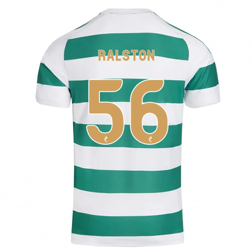 Danxen Kinder Anthony Ralston #56 Darkcyan Weiß Heimtrikot Trikot 2026/27 T-Shirt Schweiz