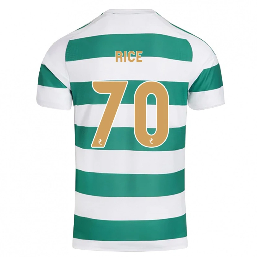 Danxen Kinder Aidan Rice #70 Darkcyan Weiß Heimtrikot Trikot 2026/27 T-Shirt Schweiz