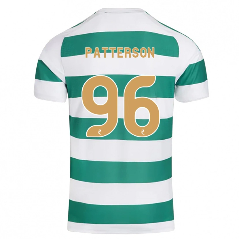 Danxen Kinder Cameron Patterson #96 Darkcyan Weiß Heimtrikot Trikot 2026/27 T-Shirt Schweiz