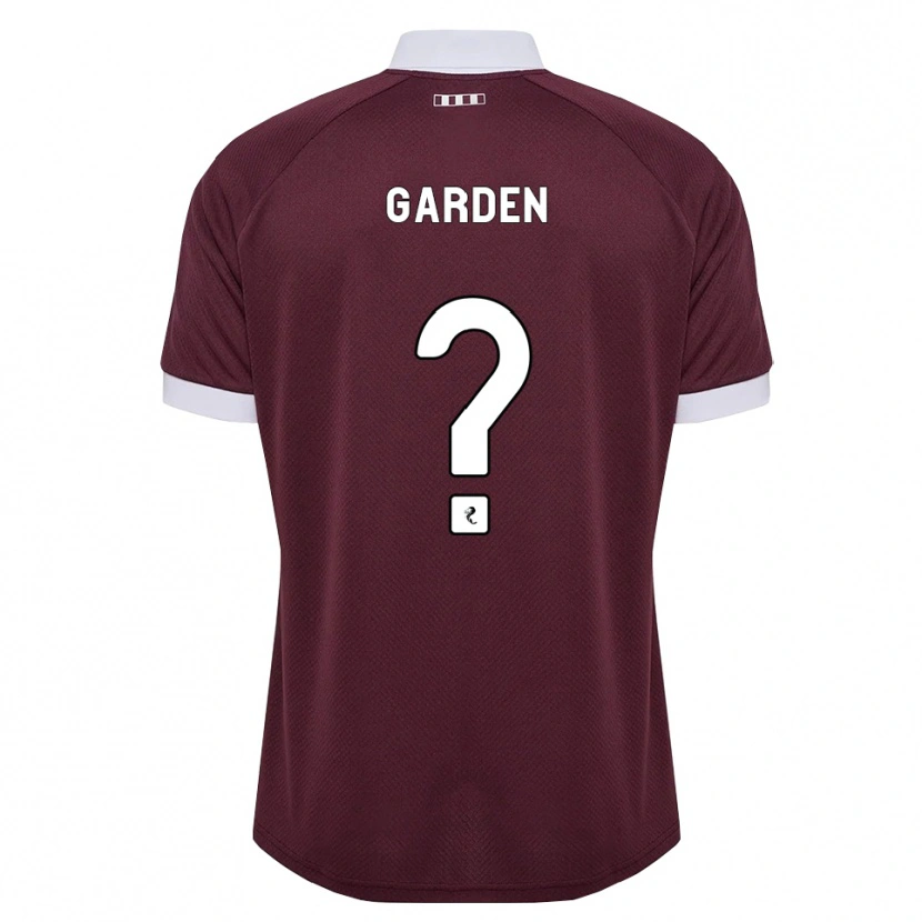 Danxen Kinder Luka Garden #0 Burgunder Weiß Heimtrikot Trikot 2026/27 T-Shirt Schweiz