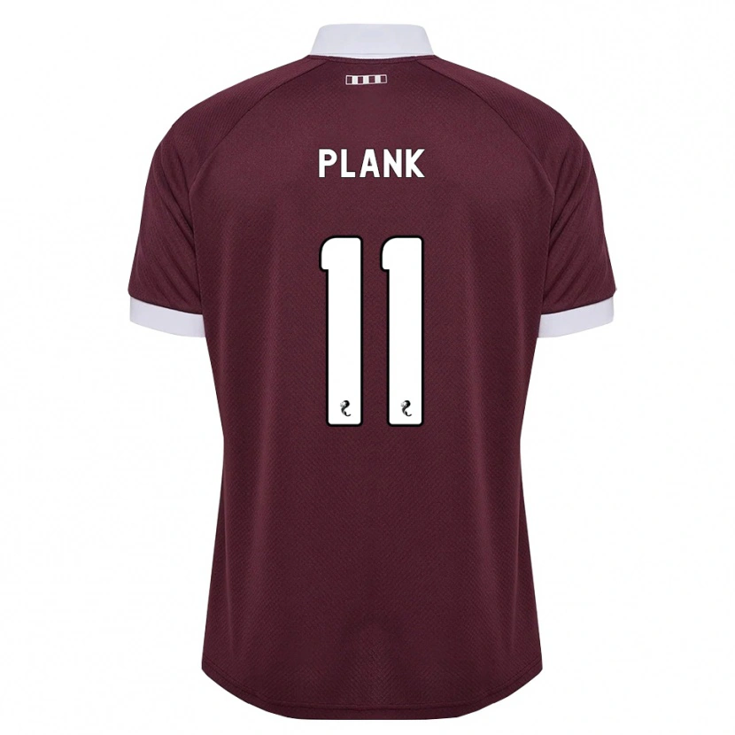 Danxen Kinder Dom Plank #11 Burgunder Weiß Heimtrikot Trikot 2026/27 T-Shirt Schweiz