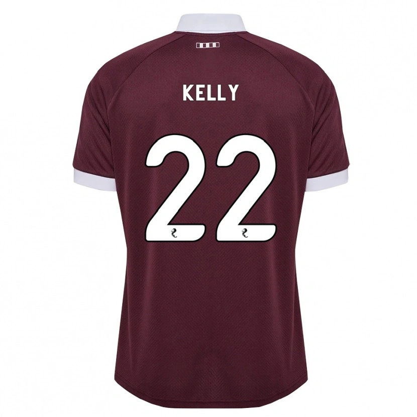 Danxen Kinder Ryan Kelly #22 Burgunder Weiß Heimtrikot Trikot 2026/27 T-Shirt Schweiz