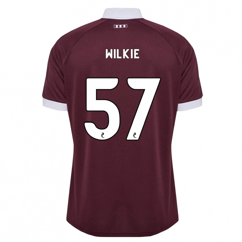 Danxen Kinder Coupar Wilkie #57 Burgunder Weiß Heimtrikot Trikot 2026/27 T-Shirt Schweiz
