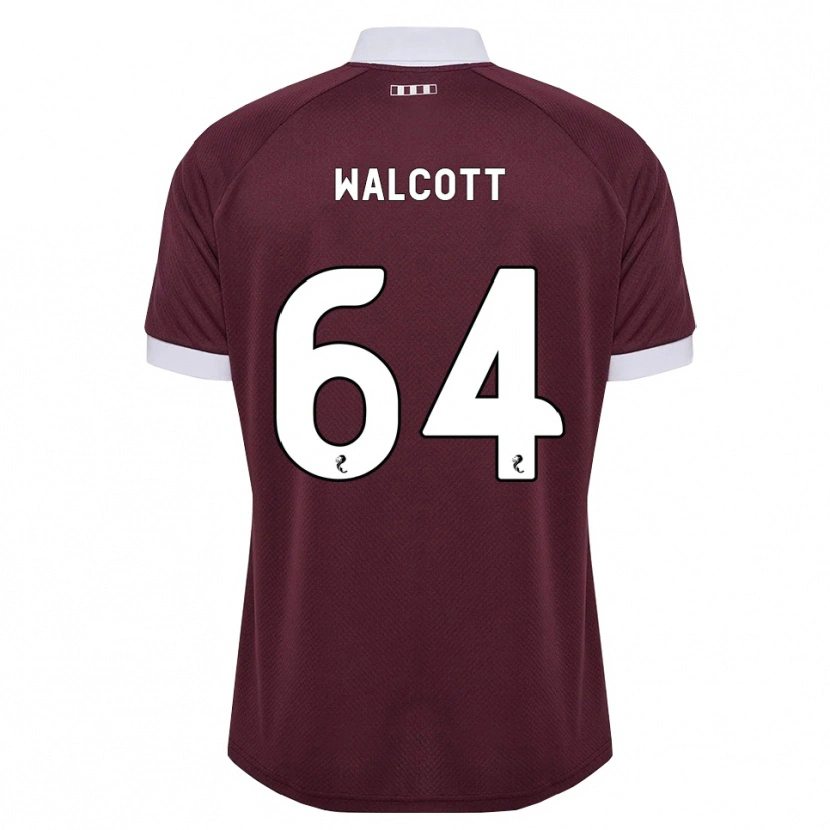 Danxen Kinder Malachi Fagan-Walcott #64 Burgunder Weiß Heimtrikot Trikot 2026/27 T-Shirt Schweiz