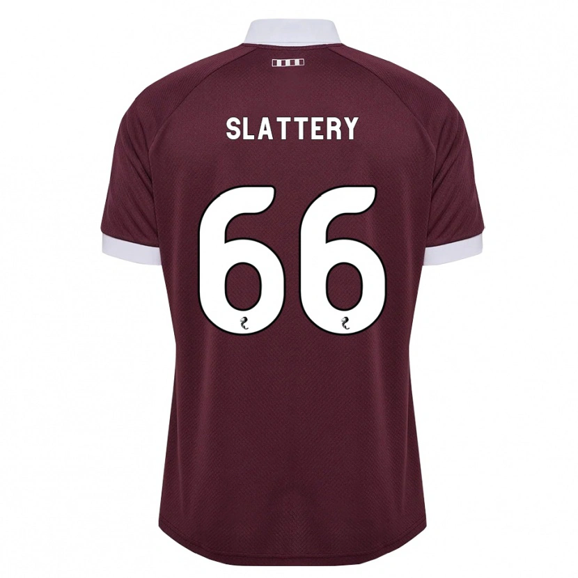 Danxen Kinder Jenna Slattery #66 Burgunder Weiß Heimtrikot Trikot 2026/27 T-Shirt Schweiz