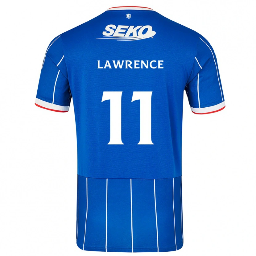 Danxen Kinder Tom Lawrence #11 Rot Blau Weiß Heimtrikot Trikot 2026/27 T-Shirt Schweiz