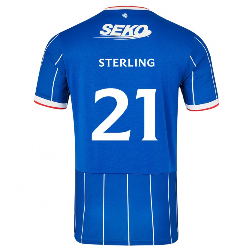 Danxen Kinder Dujon Sterling #21 Rot Blau Weiß Heimtrikot Trikot 2026/27 T-Shirt Schweiz