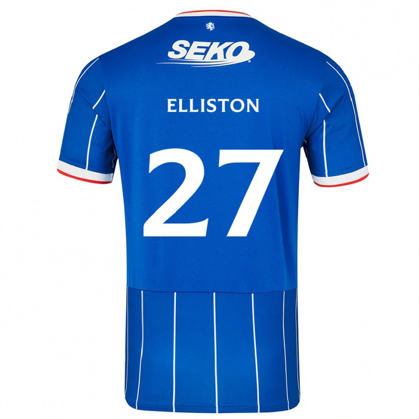 Danxen Kinder Maddie Elliston #27 Rot Blau Weiß Heimtrikot Trikot 2026/27 T-Shirt Schweiz