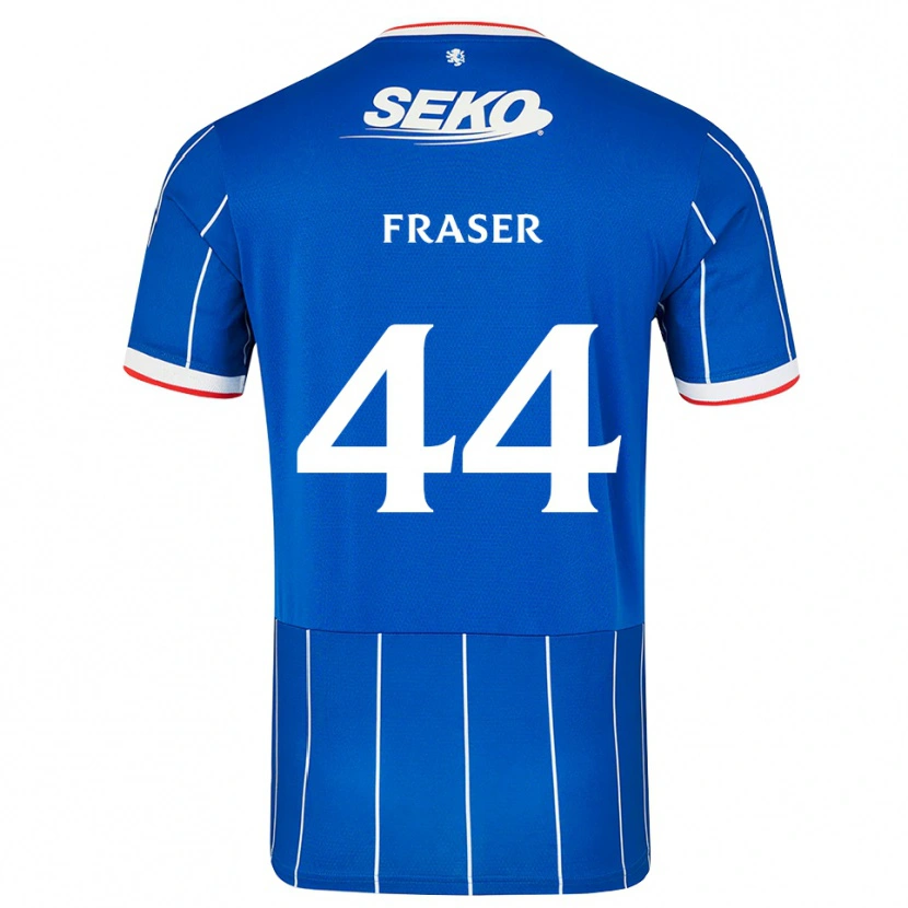 Danxen Kinder Robbie Fraser #44 Rot Blau Weiß Heimtrikot Trikot 2026/27 T-Shirt Schweiz