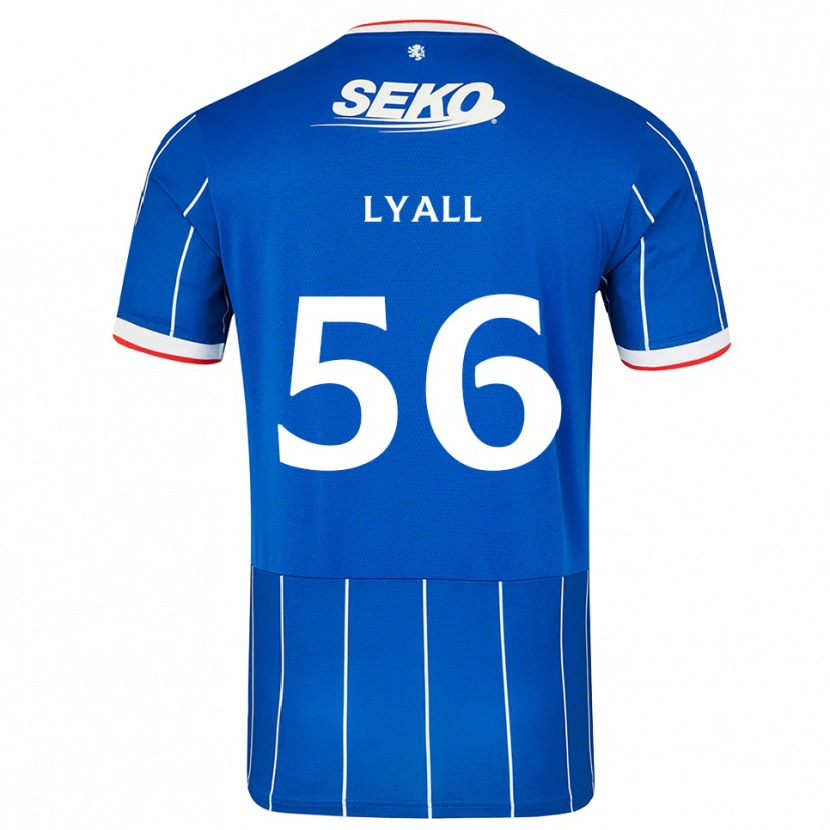Danxen Kinder Arron Lyall #56 Rot Blau Weiß Heimtrikot Trikot 2026/27 T-Shirt Schweiz