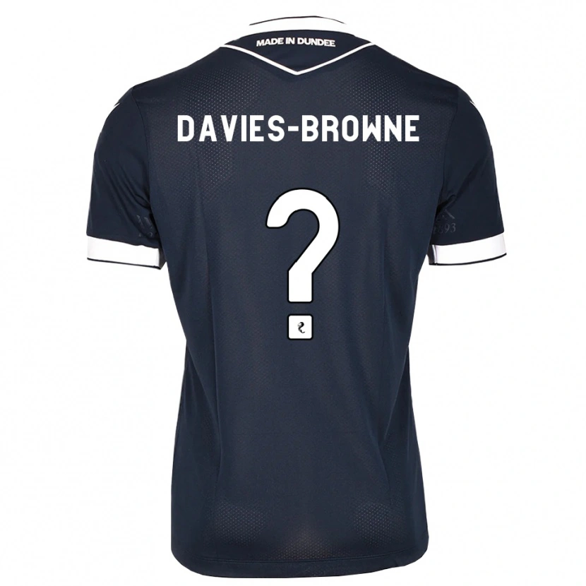Danxen Kinder Tobias Davies-Browne #0 Mitternachtsblau Weiß Heimtrikot Trikot 2026/27 T-Shirt Schweiz
