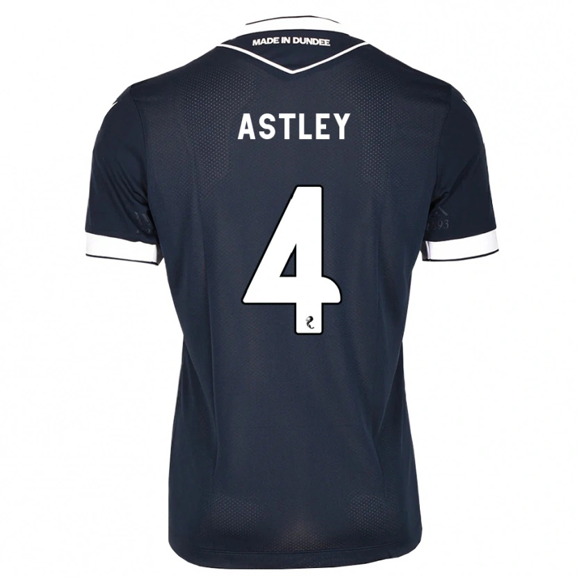 Danxen Kinder Ryan Astley #4 Mitternachtsblau Weiß Heimtrikot Trikot 2026/27 T-Shirt Schweiz