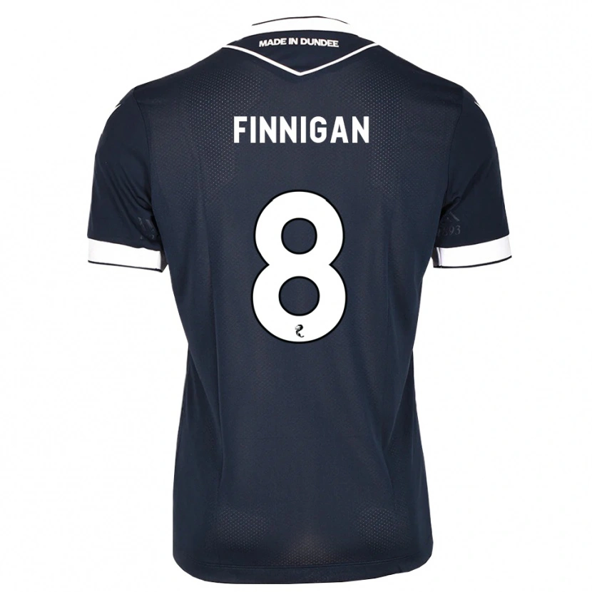 Danxen Kinder Ryan Finnigan #8 Mitternachtsblau Weiß Heimtrikot Trikot 2026/27 T-Shirt Schweiz