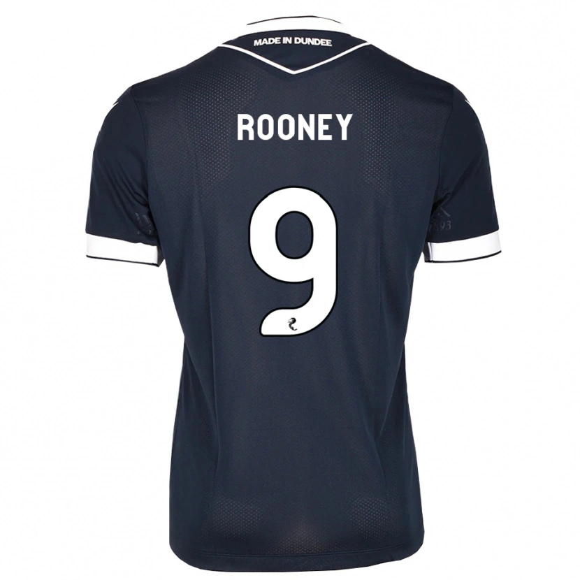 Danxen Kinder Chris Rooney #9 Mitternachtsblau Weiß Heimtrikot Trikot 2026/27 T-Shirt Schweiz