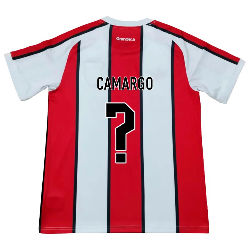 Danxen Kinder Franco Camargo #0 Weiß Rot Schwarz Auswärtstrikot Trikot 2026/27 T-Shirt Schweiz