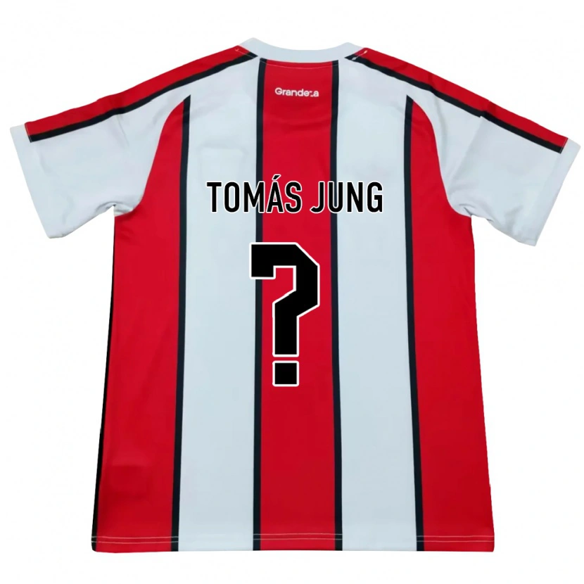 Danxen Kinder Tomás Jung #0 Weiß Rot Schwarz Auswärtstrikot Trikot 2026/27 T-Shirt Schweiz