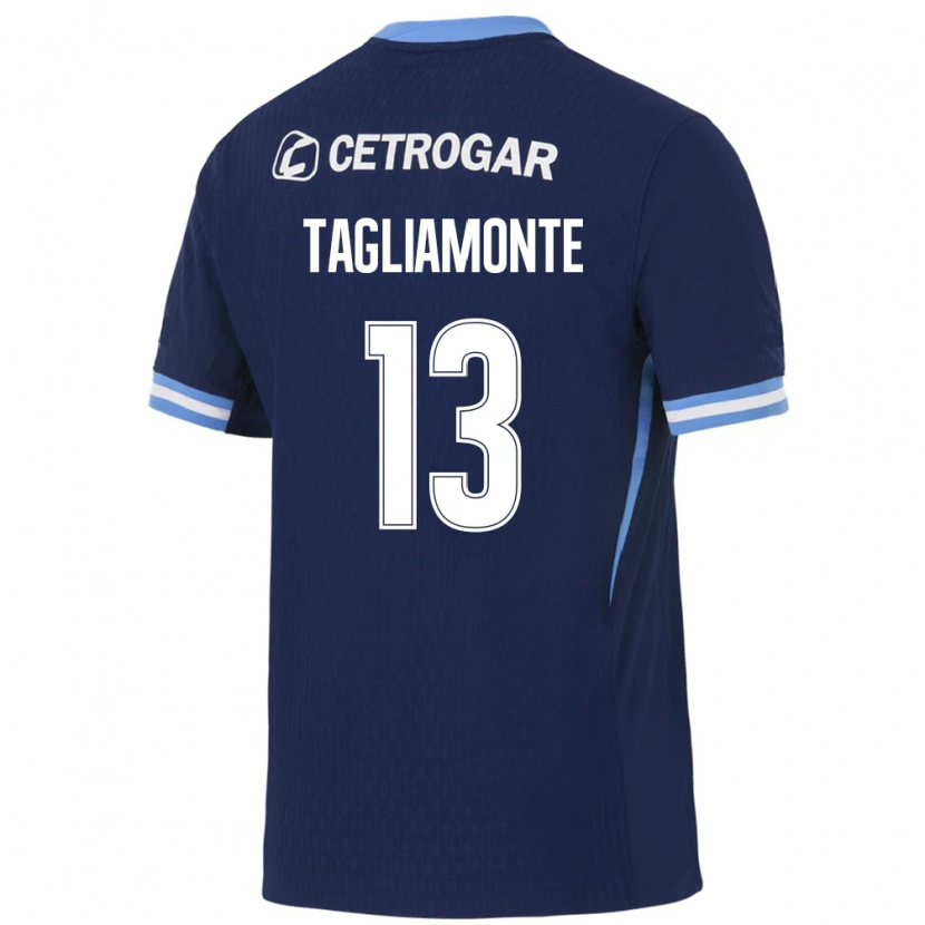 Danxen Kinder Matias Tagliamonte #13 Königsblau Hellblau Weiß Auswärtstrikot Trikot 2026/27 T-Shirt Schweiz