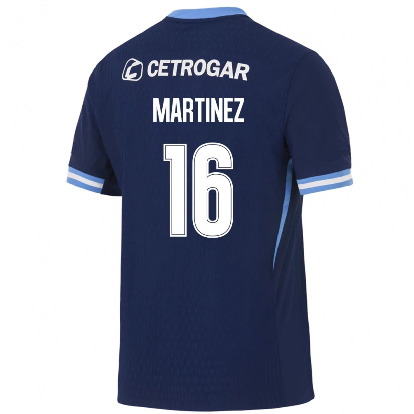 Danxen Kinder Mauricio Martinez #16 Königsblau Hellblau Weiß Auswärtstrikot Trikot 2026/27 T-Shirt Schweiz