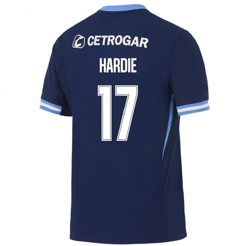 Danxen Kinder Tamara Hardie #17 Königsblau Hellblau Weiß Auswärtstrikot Trikot 2026/27 T-Shirt Schweiz