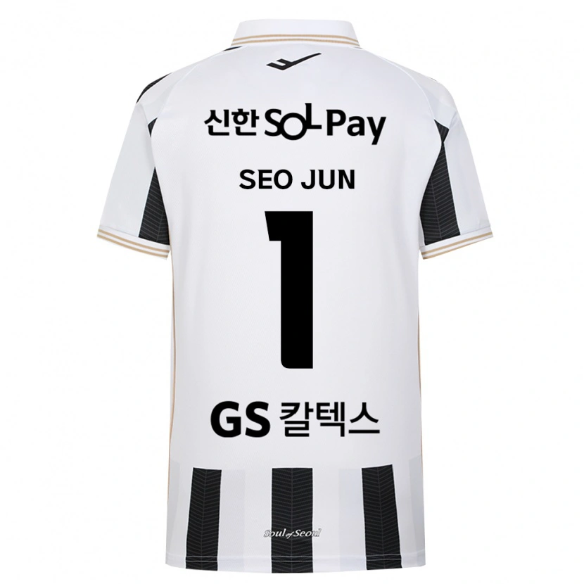 Danxen Kinder Seo-Jun Lee #1 Schwarz Weiß Auswärtstrikot Trikot 2026/27 T-Shirt Schweiz