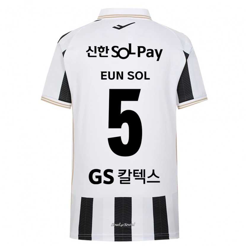 Danxen Kinder Eun-Sol Kim #5 Schwarz Weiß Auswärtstrikot Trikot 2026/27 T-Shirt Schweiz