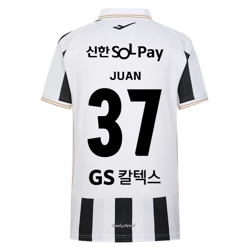 Danxen Kinder Juan Antonio Ros #37 Schwarz Weiß Auswärtstrikot Trikot 2026/27 T-Shirt Schweiz