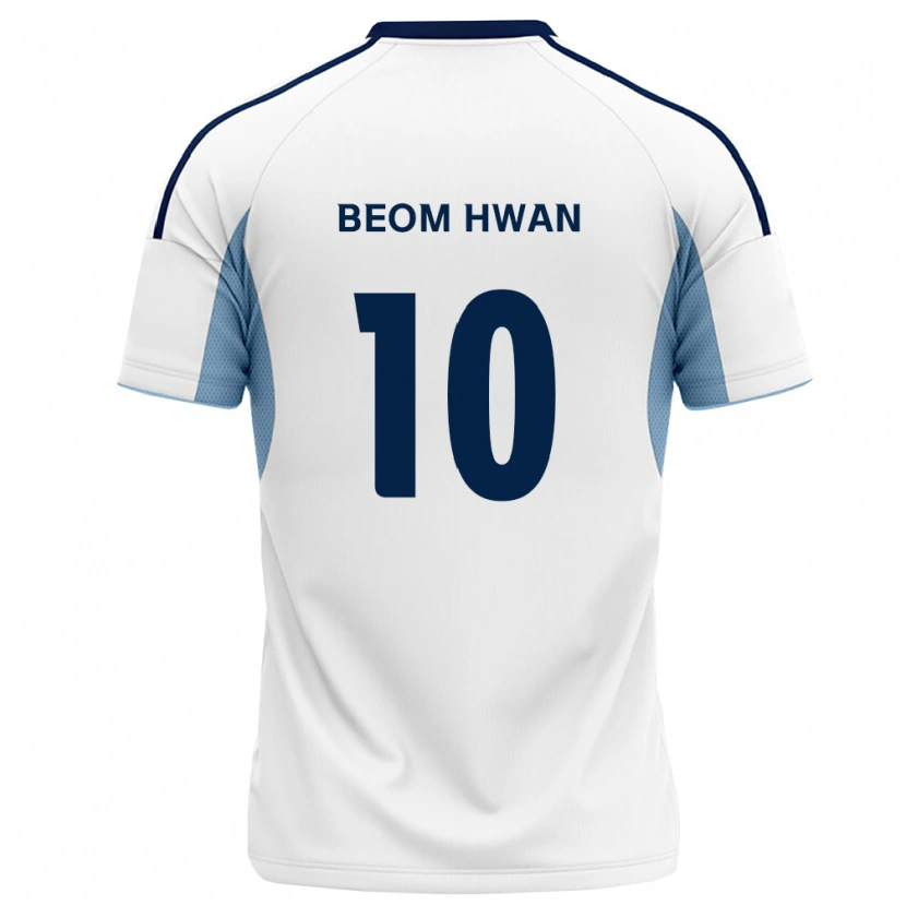 Danxen Kinder Beom-Hwan Kim #10 Königsblau Weiß Auswärtstrikot Trikot 2026/27 T-Shirt Schweiz