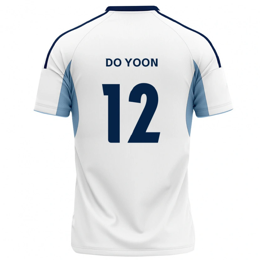Danxen Kinder Do-Yoon Tae #12 Königsblau Weiß Auswärtstrikot Trikot 2026/27 T-Shirt Schweiz