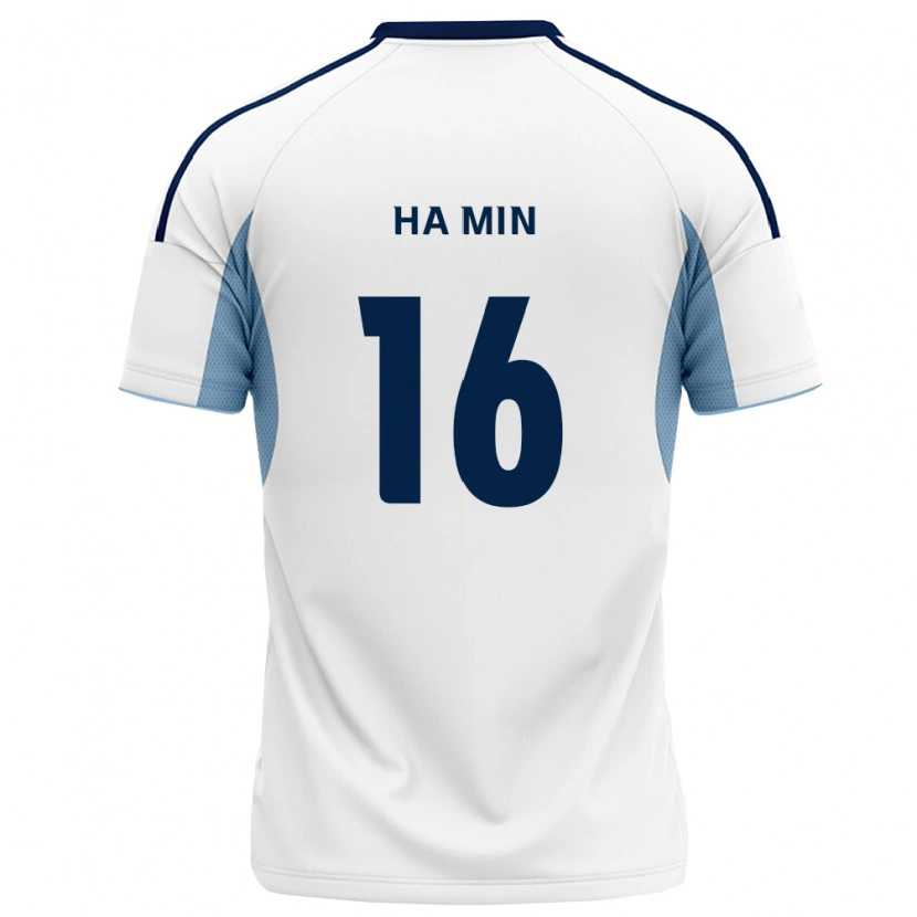 Danxen Kinder Ha-Min Kim #16 Königsblau Weiß Auswärtstrikot Trikot 2026/27 T-Shirt Schweiz