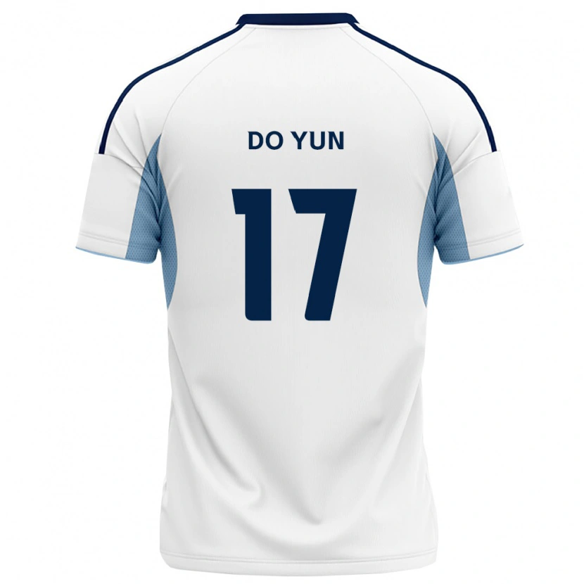 Danxen Kinder Do-Yun Kwon #17 Königsblau Weiß Auswärtstrikot Trikot 2026/27 T-Shirt Schweiz