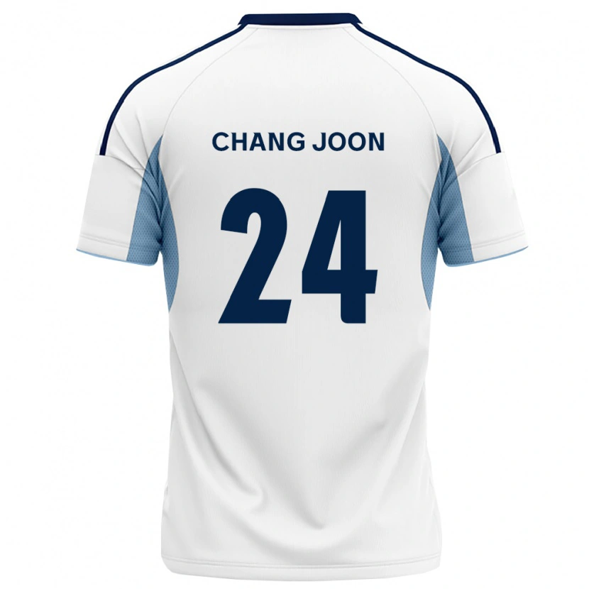 Danxen Kinder Chang-Joon Lee #24 Königsblau Weiß Auswärtstrikot Trikot 2026/27 T-Shirt Schweiz