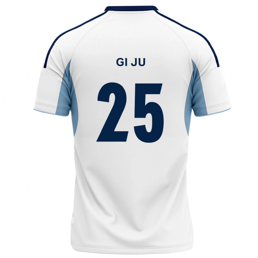 Danxen Kinder Gi-Ju Kwon #25 Königsblau Weiß Auswärtstrikot Trikot 2026/27 T-Shirt Schweiz