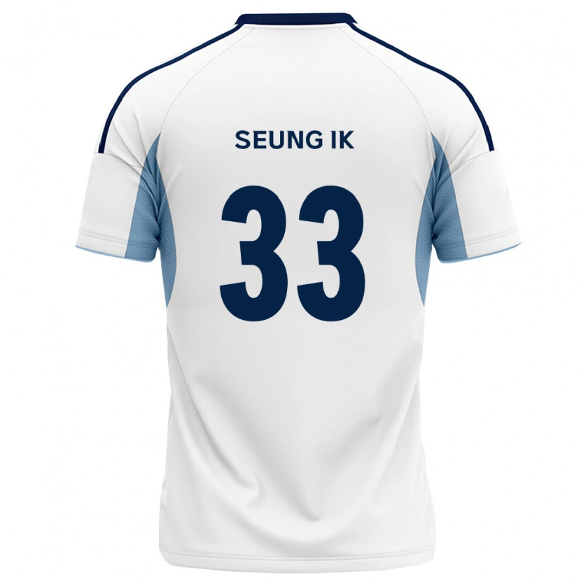 Danxen Kinder Seung-Ik Lee #33 Königsblau Weiß Auswärtstrikot Trikot 2026/27 T-Shirt Schweiz