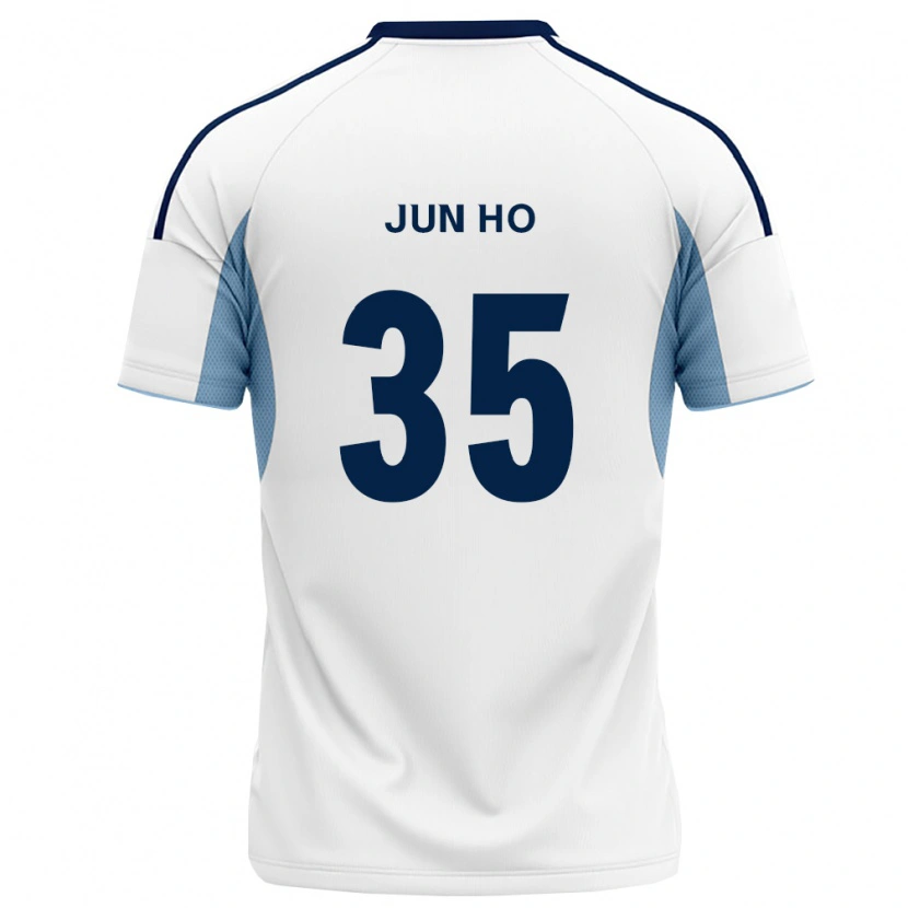 Danxen Kinder Jun-Ho Kim #35 Königsblau Weiß Auswärtstrikot Trikot 2026/27 T-Shirt Schweiz