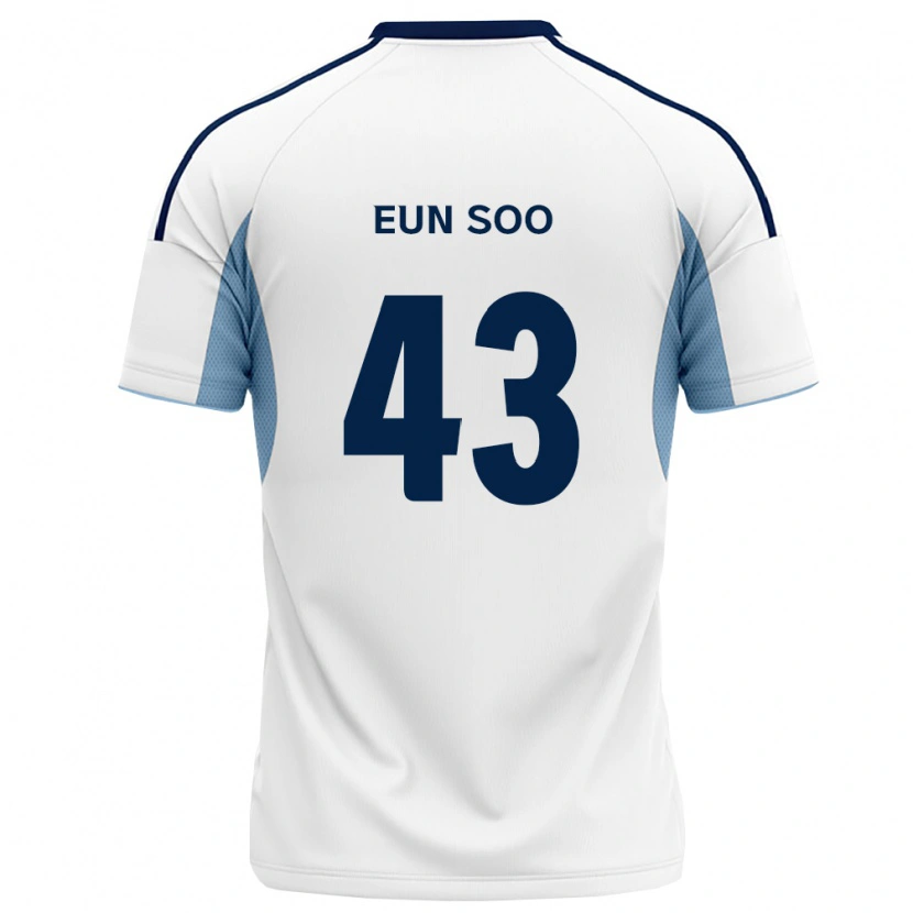 Danxen Kinder Eun-Soo Choi #43 Königsblau Weiß Auswärtstrikot Trikot 2026/27 T-Shirt Schweiz