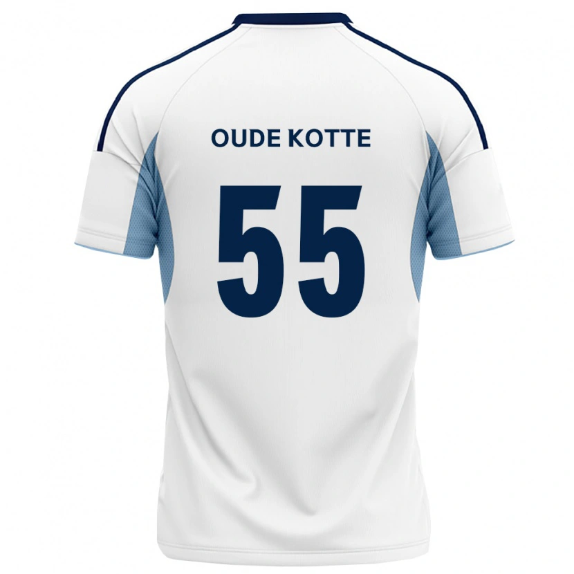Danxen Kinder Thomas Oude Kotte #55 Königsblau Weiß Auswärtstrikot Trikot 2026/27 T-Shirt Schweiz
