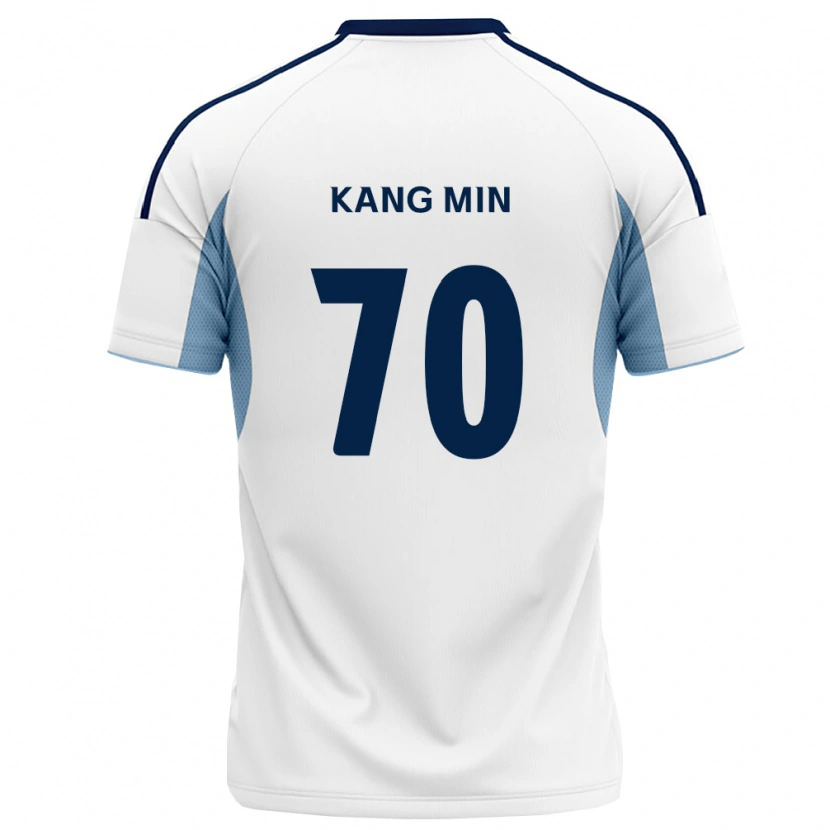 Danxen Kinder Kang-Min Choi #70 Königsblau Weiß Auswärtstrikot Trikot 2026/27 T-Shirt Schweiz
