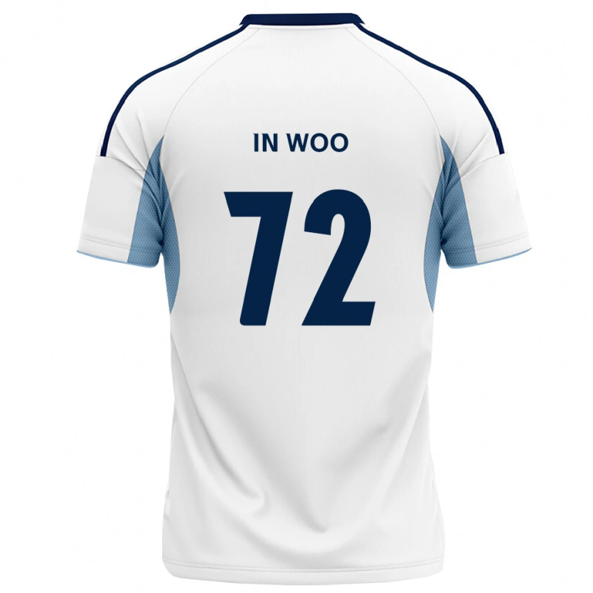 Danxen Kinder In-Woo Back #72 Königsblau Weiß Auswärtstrikot Trikot 2026/27 T-Shirt Schweiz