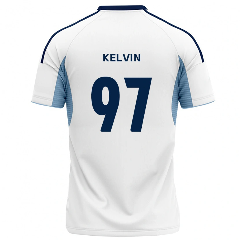 Danxen Kinder Kelvin #97 Königsblau Weiß Auswärtstrikot Trikot 2026/27 T-Shirt Schweiz