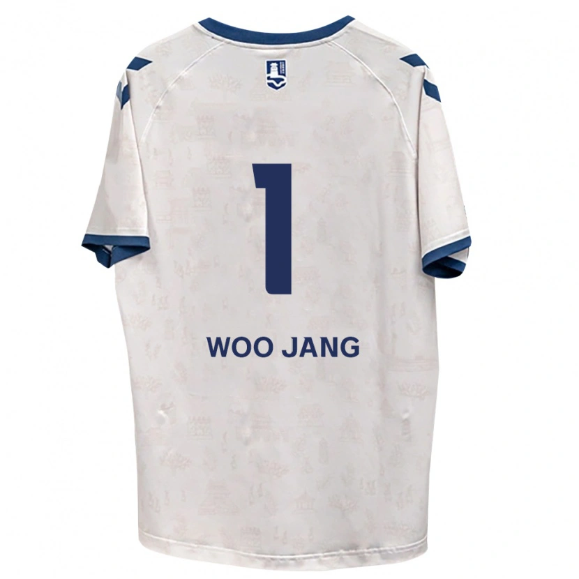 Danxen Kinder Woo-Jang Jo #1 Königsblau Weiß Auswärtstrikot Trikot 2026/27 T-Shirt Schweiz