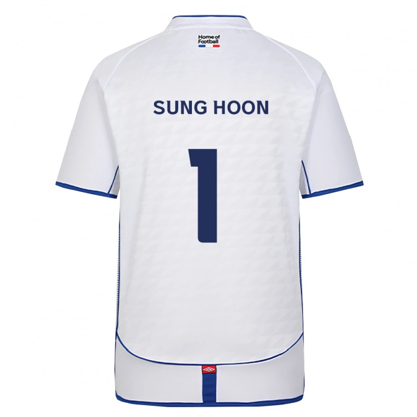 Danxen Kinder Sung-Hoon Cho #1 Schwarz Weiß Rot Auswärtstrikot Trikot 2026/27 T-Shirt Schweiz