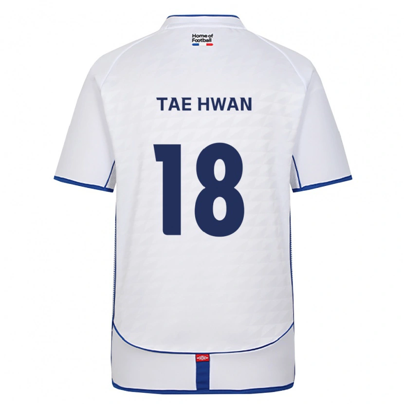 Danxen Kinder Tae-Hwan Jeong #18 Schwarz Weiß Rot Auswärtstrikot Trikot 2026/27 T-Shirt Schweiz