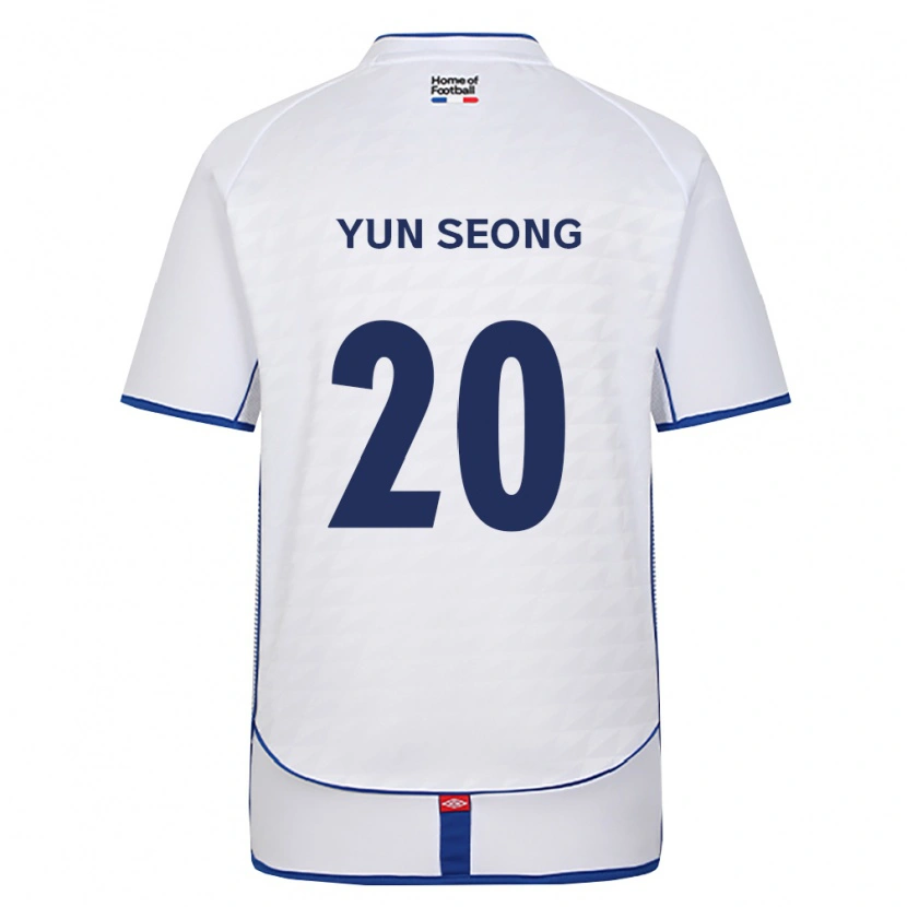 Danxen Kinder Yun-Seong Jo #20 Schwarz Weiß Rot Auswärtstrikot Trikot 2026/27 T-Shirt Schweiz