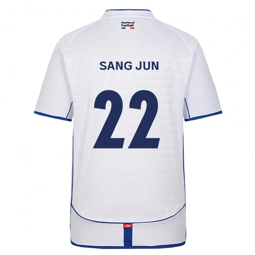 Danxen Kinder Sang-Jun Kim #22 Schwarz Weiß Rot Auswärtstrikot Trikot 2026/27 T-Shirt Schweiz