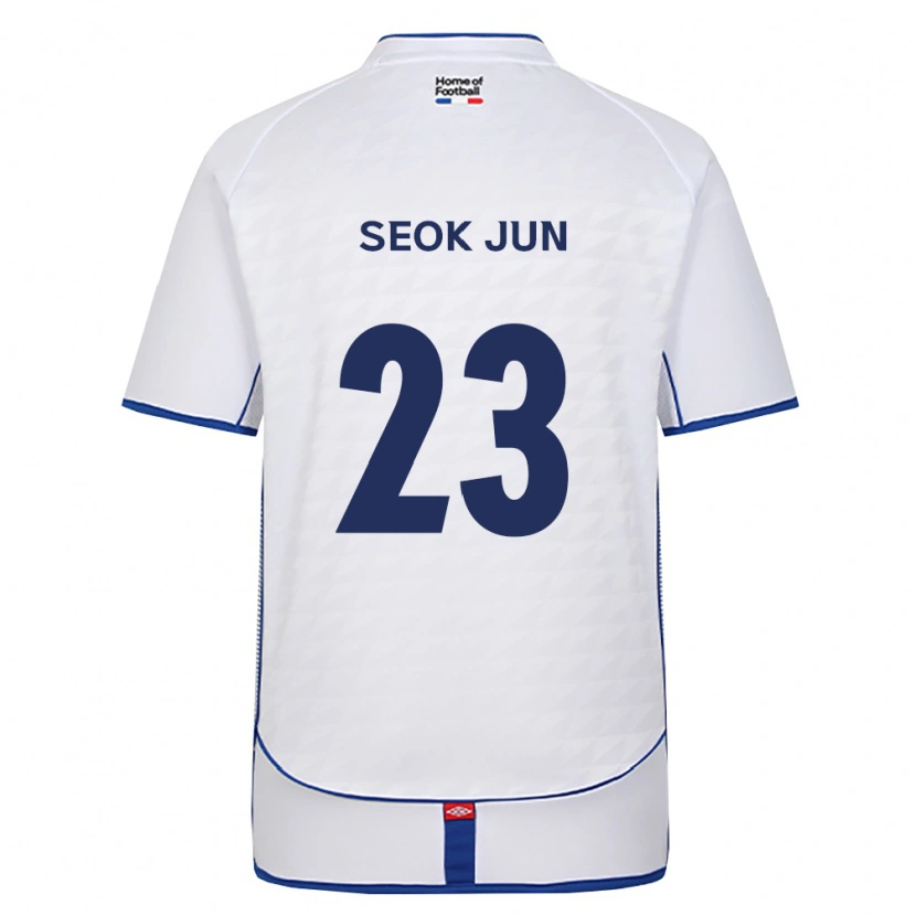 Danxen Kinder Seok-Jun Wi #23 Schwarz Weiß Rot Auswärtstrikot Trikot 2026/27 T-Shirt Schweiz