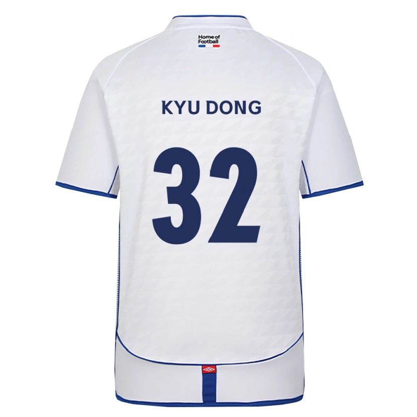 Danxen Kinder Kyu-Dong Lee #32 Schwarz Weiß Rot Auswärtstrikot Trikot 2026/27 T-Shirt Schweiz