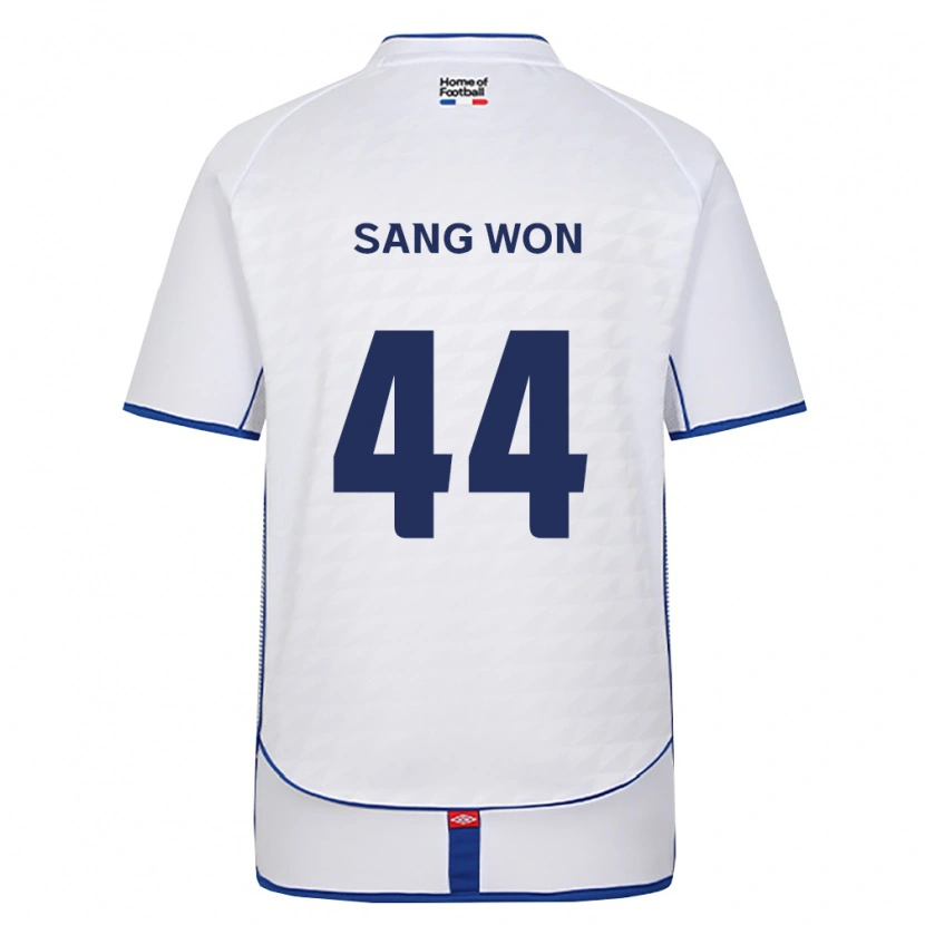 Danxen Kinder Sang-Won Hong #44 Schwarz Weiß Rot Auswärtstrikot Trikot 2026/27 T-Shirt Schweiz