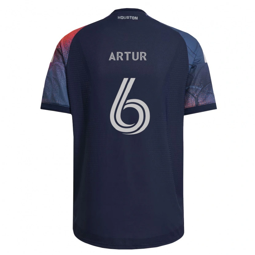 Danxen Kinder José Artur De Lima Júnior #6 Tiefblau Weiß Orange Auswärtstrikot Trikot 2026/27 T-Shirt Schweiz