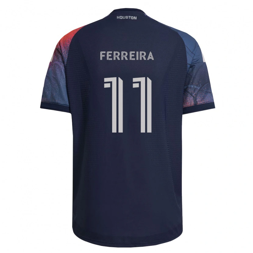 Danxen Kinder Sebastián Ferreira #11 Tiefblau Weiß Orange Auswärtstrikot Trikot 2026/27 T-Shirt Schweiz