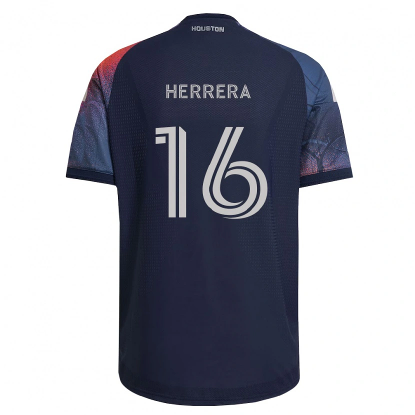 Danxen Kinder Héctor Herrera #16 Tiefblau Weiß Orange Auswärtstrikot Trikot 2026/27 T-Shirt Schweiz